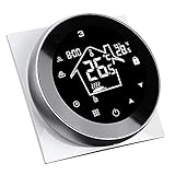【Fácil de programar】Este termostato programable para calentamiento de agua admite el modo automático, el modo manual y el modo de vacaciones. Modo de programación semanal 5+2/6+1/7 con un máximo de 6 periodos por día, apoya la estrategia de maximizar el confort y el ahorro de energía.