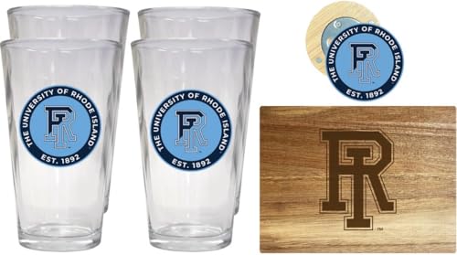 Pack de Cocina Licenciado Rhode Island University con Vasos y Accesorios