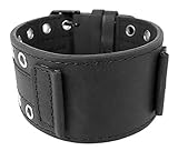  Bruno Banani Uhrenarmband Leder Band schwarz für Linos BR20941