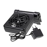 BELLIFFY Enfriador De Acuario Ajustable Ventilador De Enfriamiento Para Peceras Ventilador De Refrigeración Para Tanques De Agua Para Acuarios De Agua Dulce y Salada