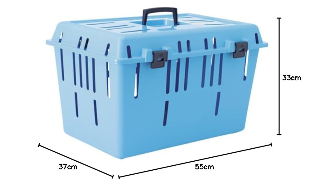Transportbox "Pet Caddy II" farbig sortiert L x B x H: 55 x 37 x 33 cm