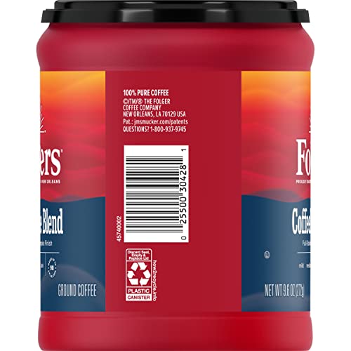 Folgers Coffeehouse Blend Ground Coffee, Medium-Dark Roast, 9.6 Ounces #TOP3