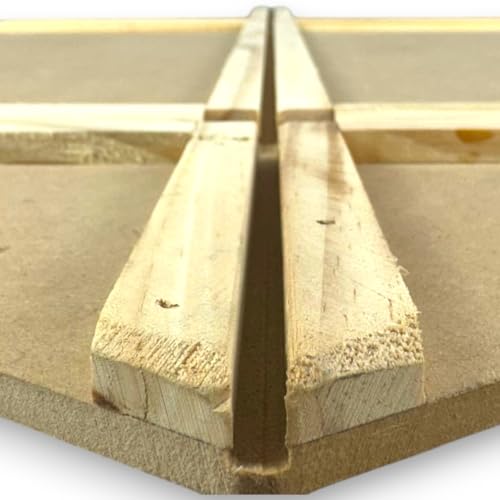 Gabarito Fixo MDF De Armação Para Pipa Lata 60cm Bico G