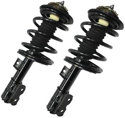 DTA 50024 Front Complete Strut Assemblies With Springs and Mounts Ready to Install OE Replacement 2-pc Pair Compatible with Nissan Altima, Maxima