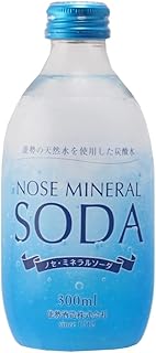 24本 ミネラル ソーダ 300ml ワンウェイ瓶 炭酸水 能勢酒造 ノセミネラルソーダ
