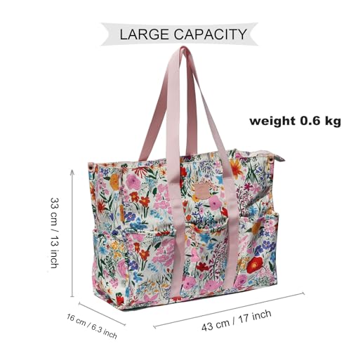 ESVAN Waterproof Zip Top Utility Tote
