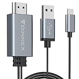 iphone hdmi adapter netflix 【Full 1080P HD-Display】 Das HDMI-AV-Kabel unterstützt die Auflösung 1080P bei 60 Hz für hochauflösende Monitore und Projektoren. Das HDMI-Kabel ist korrosions- und abriebfest und verbessert die Signalübertragungsleistung. Geformte Zugentlastung Erhöht die Haltbarkeit des Kabels.
