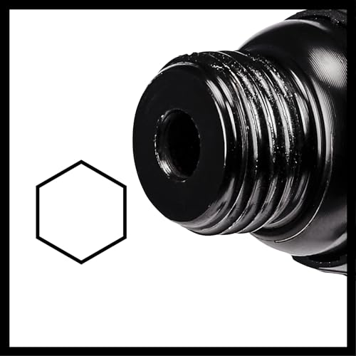 Foto von Einhell Druckluft-Meißelhammer TC-PC 45 (für Arbeiten an Stein + Metall, inkl. 4-tlg. 120 mm Meißel-Set, Ölfläschchen (ohne Inhalt), Stecknippel, Spannfeder)