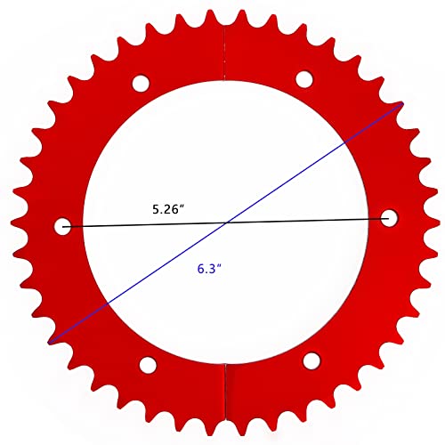 Split Sprocket 42 Tooth For 40 Pitch Chain Sprockets