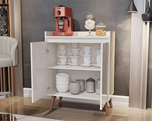 Aparador Buffet Barthô - Branco - Mania de Móveis