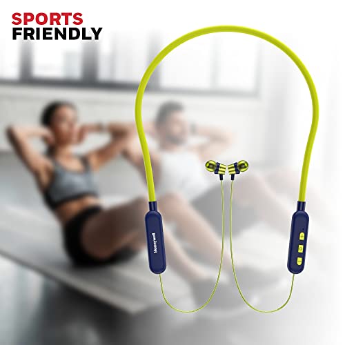 Image of (Refurbished) Honeywell Moxie V20 Wireless Neckband with Upto 20 Hours Playtime, Bluetooth 5.0, Tangle-Free Headset, Voice Assistant & in-Built Mic