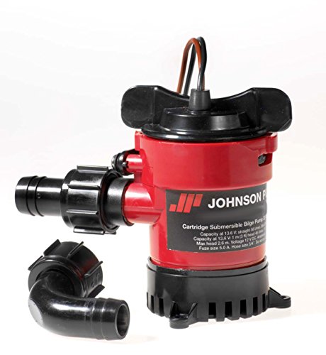 Johnson Pump of America 32102 Marine 1000 GPH Cartridge Style Bilge Pump