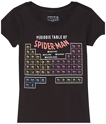 T-shirt noir Spider-Man Marvel avec imprimé classique résistant taille M - 2