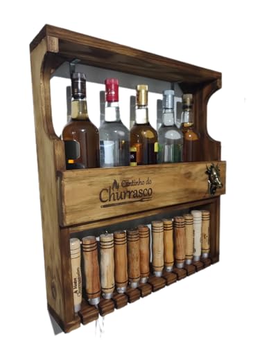 Porta-espeto com barzinho