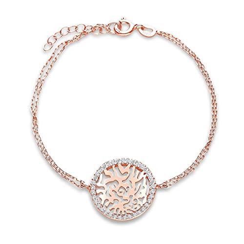 Shema Israel Hebrew Blessing Bracelet in Sterling Silver