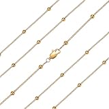 À La Mode Pour Les Femmes:Conçu pour les femmes, ce collier à chaîne perlée tendance convient ceux qui cherchent à améliorer leur jeu d'accessoires. Adoptez la beauté de la superposition avec ce superbe collier