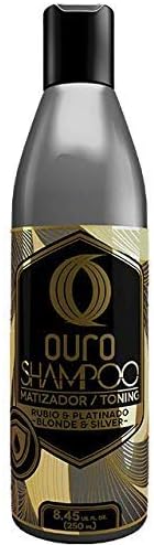 Ouro Toning Shampoo (Matizador) for blonde & silver hair 8.45 oz