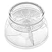 Classic Cuisine Large Cold Server with Lid, Dip Bowl, Serving Utensils, Dividers, and Ice Compartment-for Chips, Punch, Fruit, Salad, 11