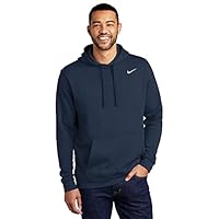 Nike Club Fleece Pullover Hoodie Navy