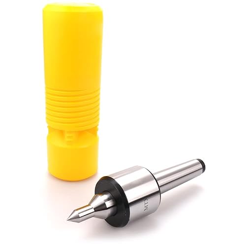 Vista 15 de Centro vivo de servicio medio - MT1 Morse Taper Fit para torneado de madera y metal
