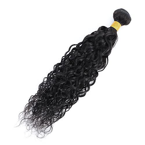 Brazilian Virgin Water Wave Hair 3 Bundles 16 18 20 Inch Wet And Wavy 100% Unprocessed Virgin Remy Human Hair Bundles Natural Black Color Hair Extensions For Black Women #TOP7