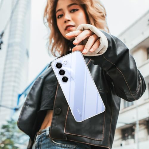 Image of Jkobi Silicone Back Cover Case for Realme C83 5G (Clear Shockproof Case with Camera Protection | Soft and Flexible | Transparent)