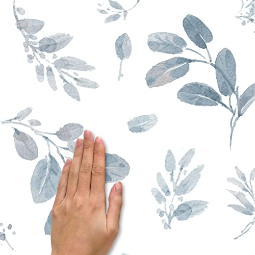 RoomMates RMK5154SCS Dancing Leaves Peel and Stick Wall Decals , Blue by RoomMates - Image 2