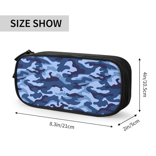 Black Camo Pencil Case with Large Capacity - $9.99 - Image 2