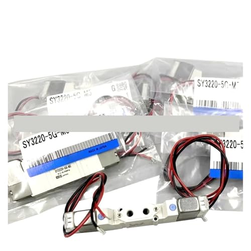 Électrovanne SY3220-5LO-M5 pour stopper les fuites d'air et pannes de machine