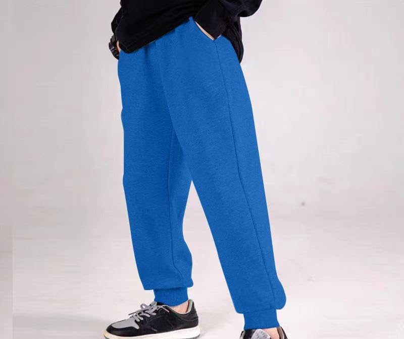 Cotton Casual Athletic Solid Pocket Pull On Pants for Boy & Kids& Toddlers ，Active Jogger Sweatpants4