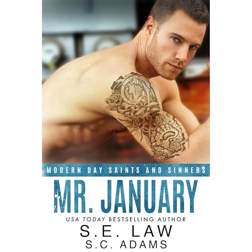 Mr. January Audiolibro Por S.E. Law, S.C. Adams arte de portada