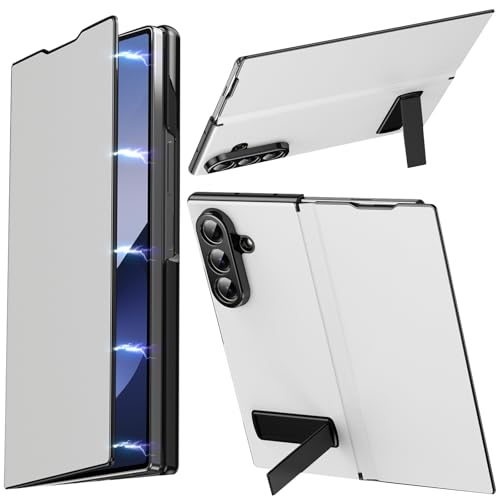 Coque Samsung Z Fold 7 Anti-Trace Antichoc Blanche Magnétique