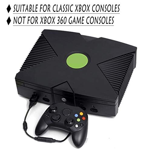 Mekela Classic Wired Controller Gamepad Joysticks For Xbox S Type Console (1Black) #TOP7