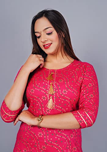Image of Women's Rayon Straight Kurti(DC-6)