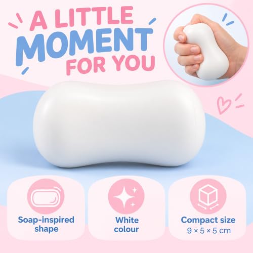 Squishy LMJOPYQ ASMR Déco Crunchy en Forme de Savon BDYU1YJJLMJFR, vue 3 sur 6