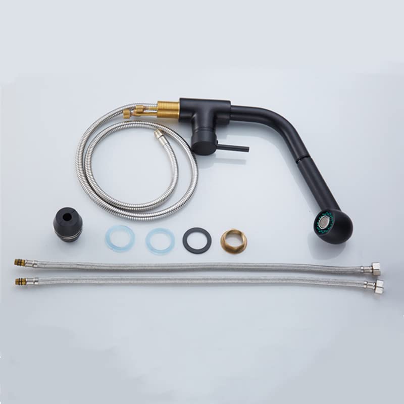 Robinet d'évier de cuisine mitigeur eau chaude froide chrome pour évier professionnel