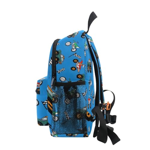 Bolaz Kids Backpack for Boys Truck Toddler Bags Children Preschool Kindergarten Small Chest Strap by Bolaz - Used condition - Image 9
