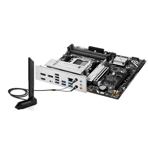 Image of ASUS Prime B850M-A WiFi-CSM AMD AM5 B850 mATX Motherboard, DDR5, PCIe 5.0 Ready, 3X M.2, Wi-Fi 6E, 2.5Gb LAN, DisplayPort, HDMI, USB Type-C, ASUS Control Center Express Remote IT Management