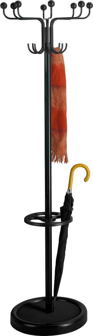 'Rotating Kerkmann 6080/Rondo, 8 Hooks – Black