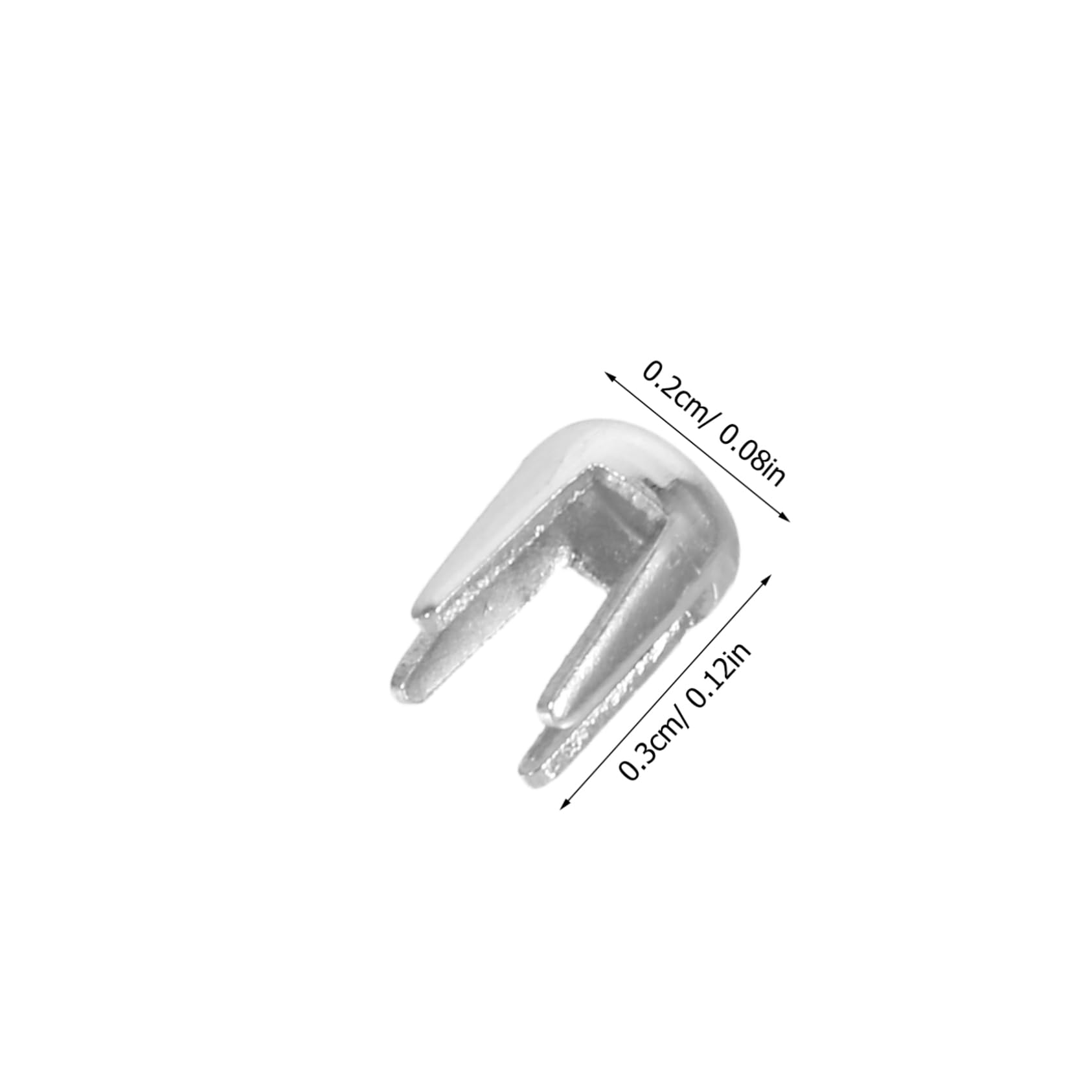 HOODANCOS 1000Pcs Metal Pearl Rivet Studs for DIY Clothing Repair Round Head Four Claw Rivets Versatile Tool for Bags Shoes Hats Easy to Use for Crafting and Fashion Projects