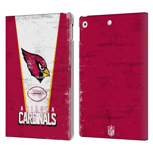 Étui Portefeuille iPad 10.2 NFL Arizona Cardinals Head Case Designs en Cuir