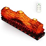 DAINIQUKANHAI Electric Fireplace Logs Realistic Flame Effect...