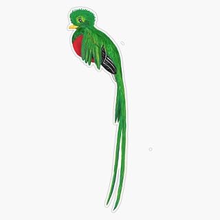 Magnet Resplendent Quetzal Guatemala Magnet Vinyl Decal Sticker 5"