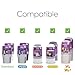 Litter Genie Refill Bags | Standard 3-Pack, 28 total ft | Up to 6 Months of Supply | Ultimate Odor Control Cat Litter Bags
