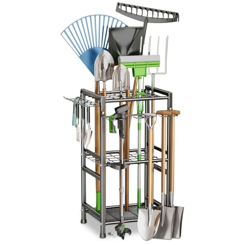 Caossuixin Gartengeräteaufbewahrungs Organizer, 40X32X80cm...