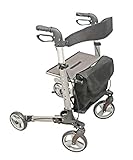 Anwendung: Rollatoren Trendmobil Rollator LR-X Leichtgewicht, doppelt faltbar, Komplett-Set mit Gurt & Stockhalter