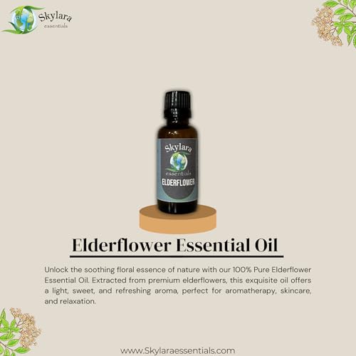 Aceite Esencial de Saúco, 100% Puro y Natural, 30 ml miniatura 5