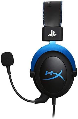 HyperX Cloud Wired Stereo Gaming Headset for PS5 and PS4 - Blue/Black (Renewed) - 2