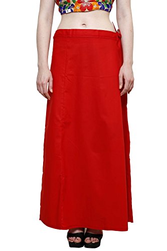 Image of Pistaa combo of 3 Women's Cotton Best Indian Readymade Inskirt Saree petticoats