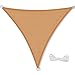 Produktbild CelinaSun Sonnensegel, Sonnenschutz Garten Balkon und Terrasse wetterbeständig HDPE atmungsaktiv Schattenspender 0010478 Dreieck 4 x 4 x 4 m Sand beige